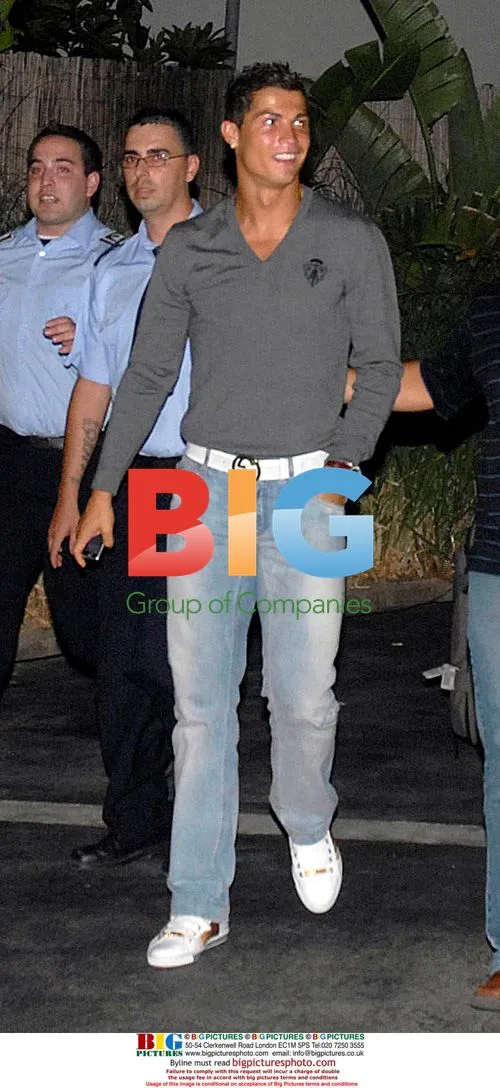 Cristiano Ronaldo Leaving Party, Ex-Girlfriend Ushered Away