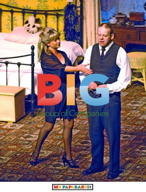 Hannah Waterman and Huw Higginson in "Rattle Of A Simple Man"