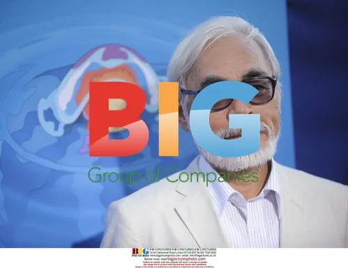 Hayao Miyazaki at "Ponyo" screening in LA