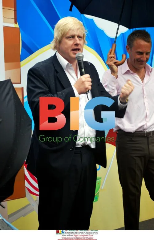 Mayor Boris Johnson opens British Gas Pools 4 Schools Camp