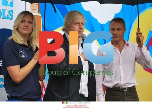 Boris Johnson Opens British Gas Pools 4 Schools Camp