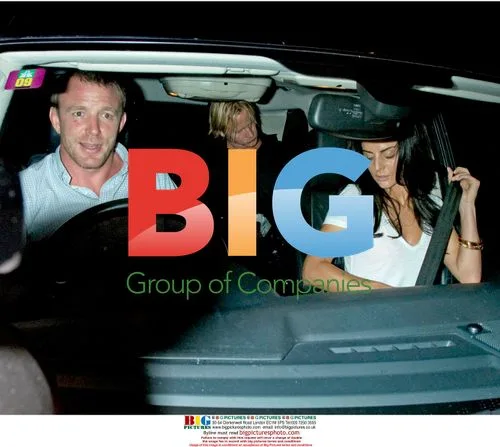 Guy Ritchie with Mystery Woman