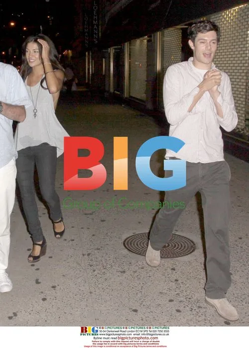 Jessica Szohr and Adam Brody in Manhattan