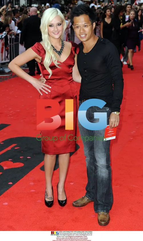 Karly Ashworth at "The Ugly Truth" premiere