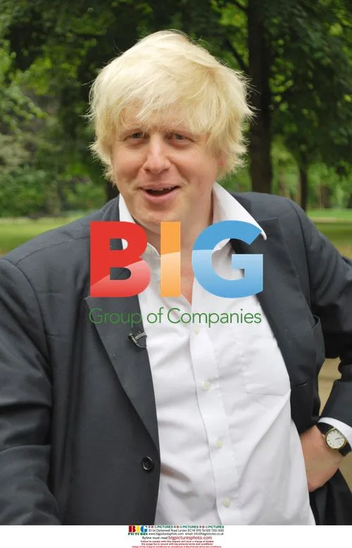 Boris Johnson Filming in London's Hyde Park