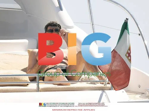 Kate Moss and friends relax on yacht in France