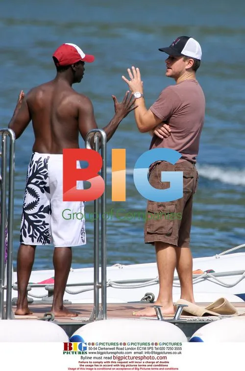 Matt Damon, Don Cheadle and Family Vacation in Lake Como