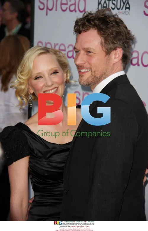 ANNE HECHE and JAMES TUPPER at "Spread" Premiere