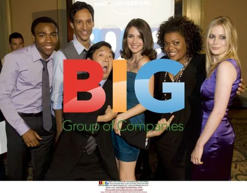 Community TV Series Cast at NBC Press Tour