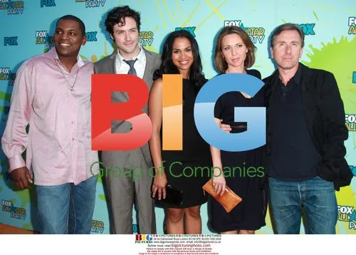 Cast of 'Lie to Me' at FOX TCA Party