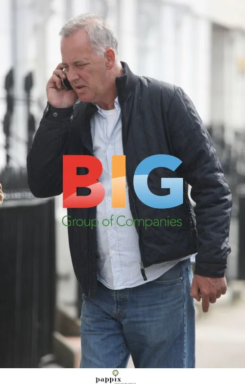 Michael Barrymore Makes Funny Faces in London