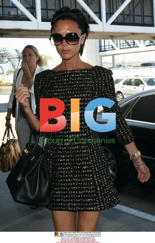 Victoria Beckham Arrives at LAX