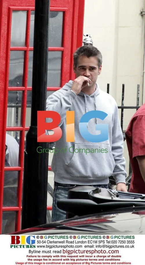 Colin Farrell and David Thewlis film London Boulevard