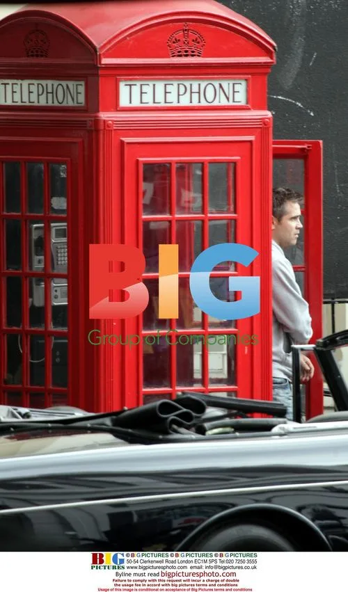 Colin Farrell and David Thewlis film London Boulevard