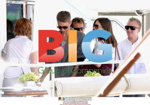 Jason Statham and Alex Zosman arrive in Nice