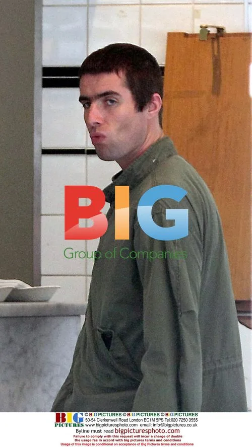 Liam Gallagher Spotted at Favorite Fish and Chip Shop