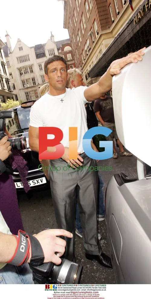 Katie Price leaves Mayfair Hotel with Harvey and boyfriend Alex Reid