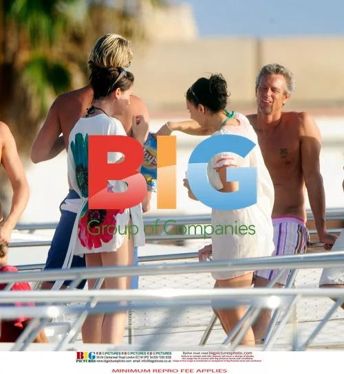 Christine Bleakley with Strictly Dancers in Sitges