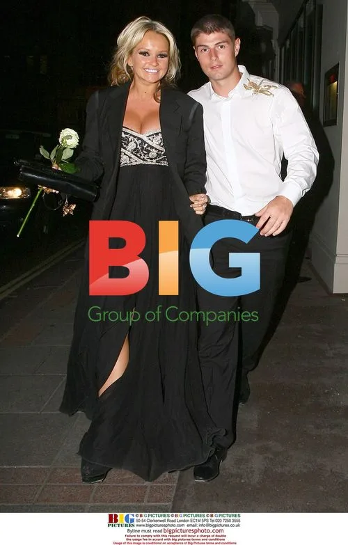 Jennifer Ellison returns to hotel in London