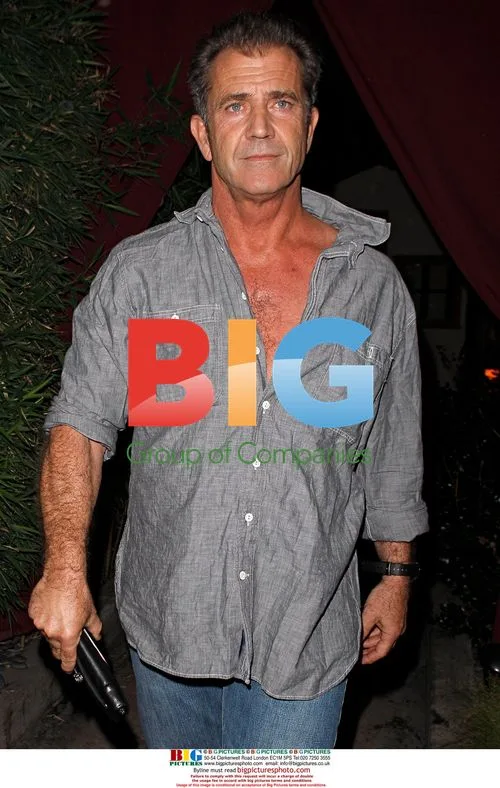 Mel Gibson Spotted Leaving Nobu