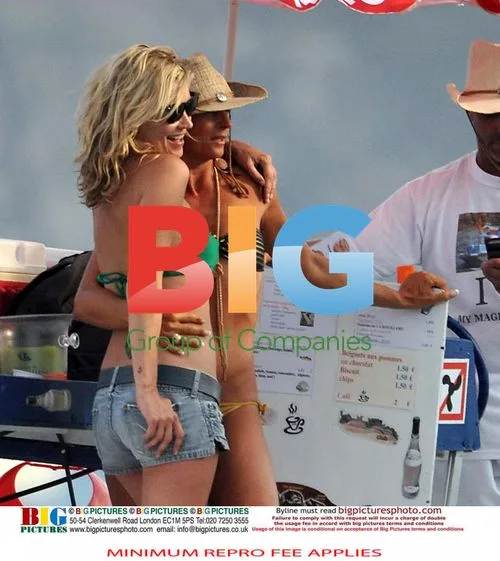 Kate Moss and Lily Allen in St Tropez