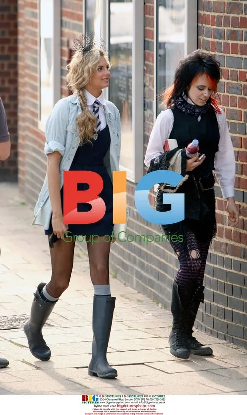 Sarah Harding films St Trinians