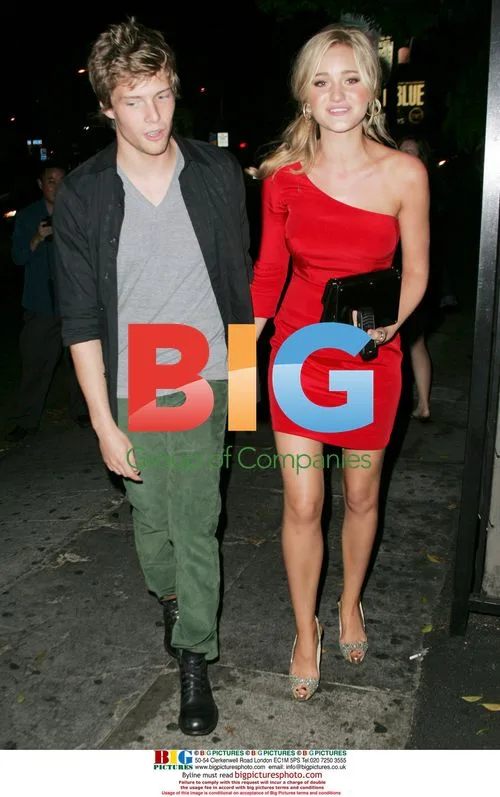 Aly Michalka & Hunter Parrish at Chateau Marmont