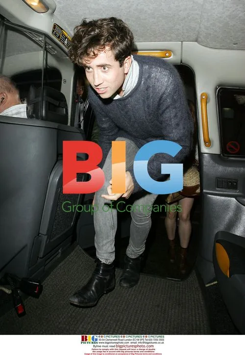 Nick Grimshaw leaving Nobu Berkley