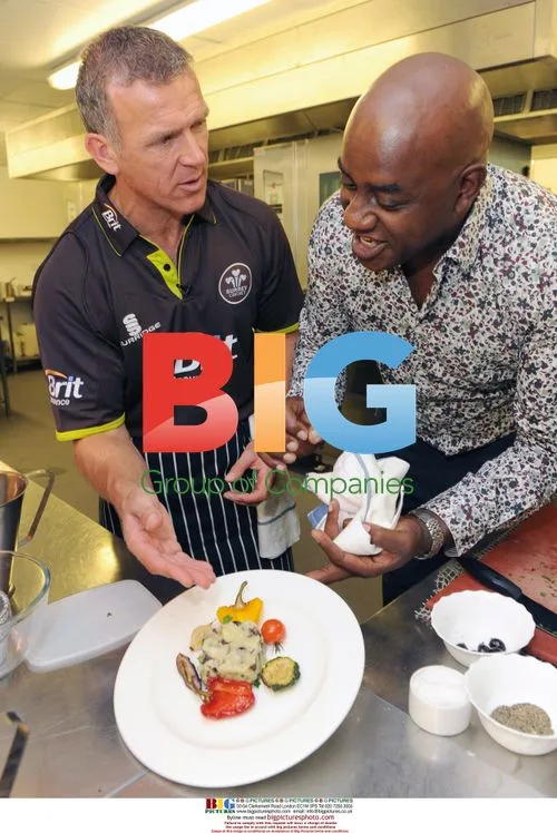 Brit Oval cook off with Alec Stewart and Ainslee Harriot