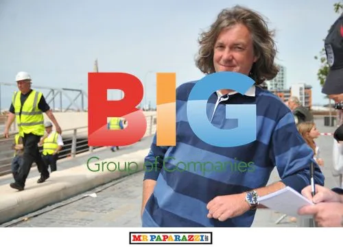 James May builds Meccano bridge in Liverpool