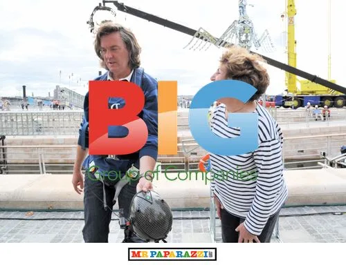 Top Gear's James May builds Meccano bridge