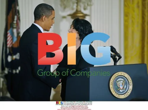 Obama Embraces Justice Sotomayor
