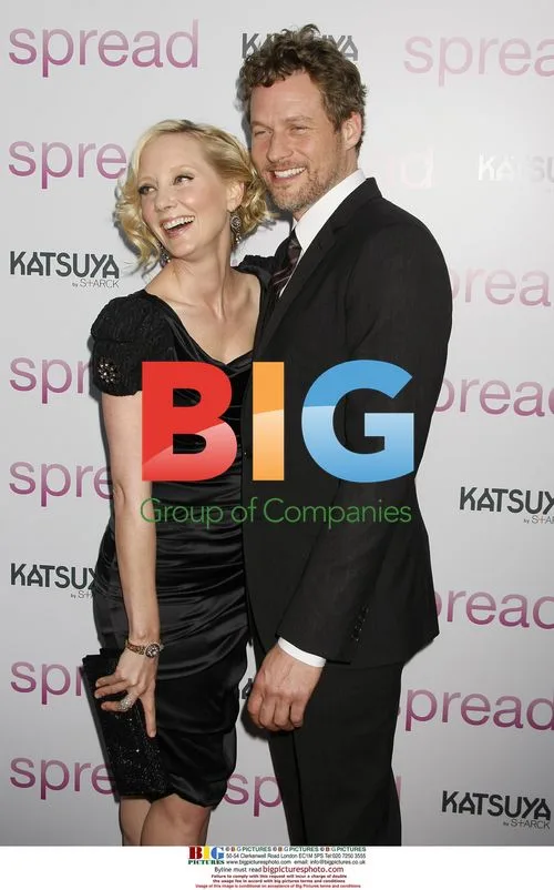 Anne Heche & husband at "SPREAD" screening