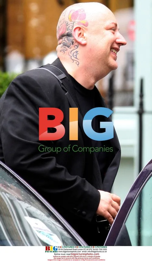 Boy George lunches with friends in Notting Hill