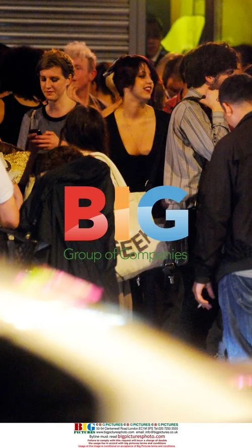 Peaches Geldolf out in London
