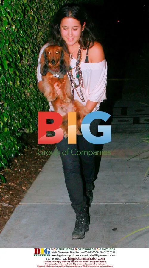 Michelle Branch leaves Chateau Marmont
