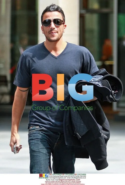 Peter Andre out and about in London