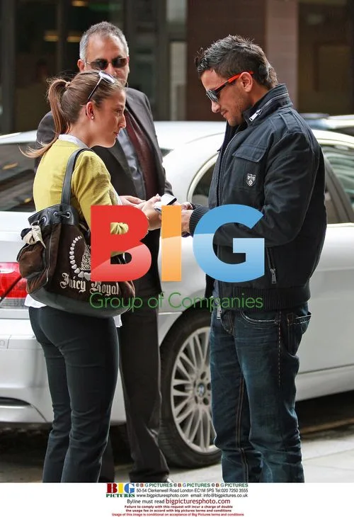 Peter Andre meets woman in London