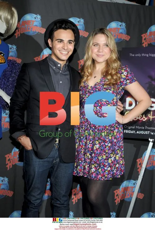 Lauren Collins and Adam Ruggiero at Planet Hollywood