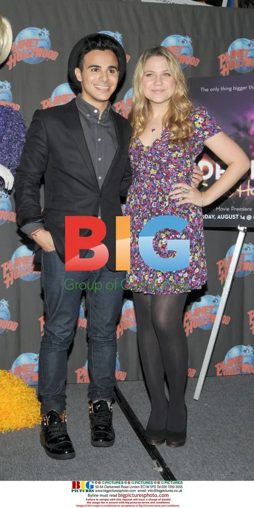 Lauren Collins and Adam Ruggiero at Planet Hollywood