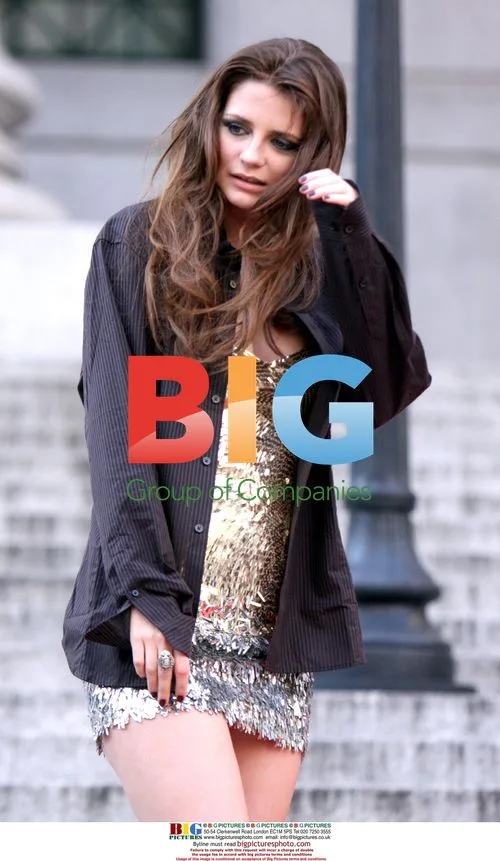 Mischa Barton and Nico Tortorella on set of 'The Beautiful Life'