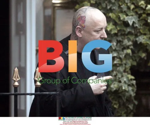 Boy George Lunches with Friends in Notting Hill