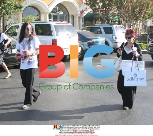 Ozzy & Sharon Osbourne shopping