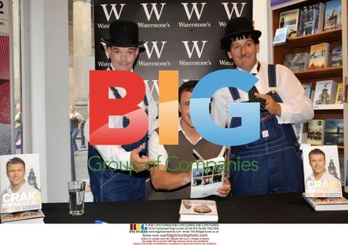 Craig Phillips Book Signing in Liverpool