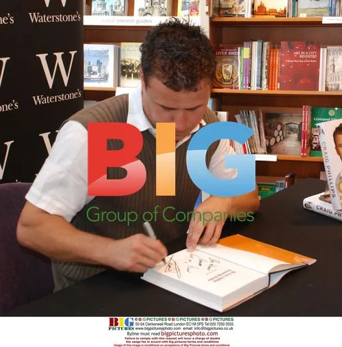 Craig Phillips Book Signing in Liverpool