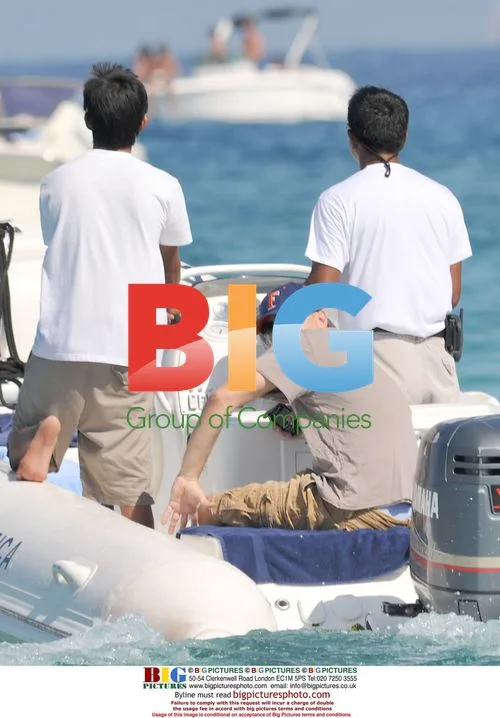 Anne Vyalitsyna arrives on DiCaprio's yacht