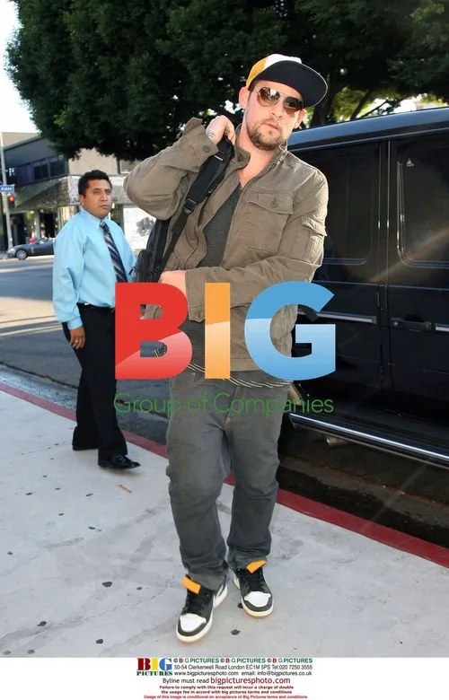Joel Madden on Robertson Blvd, Los Angeles