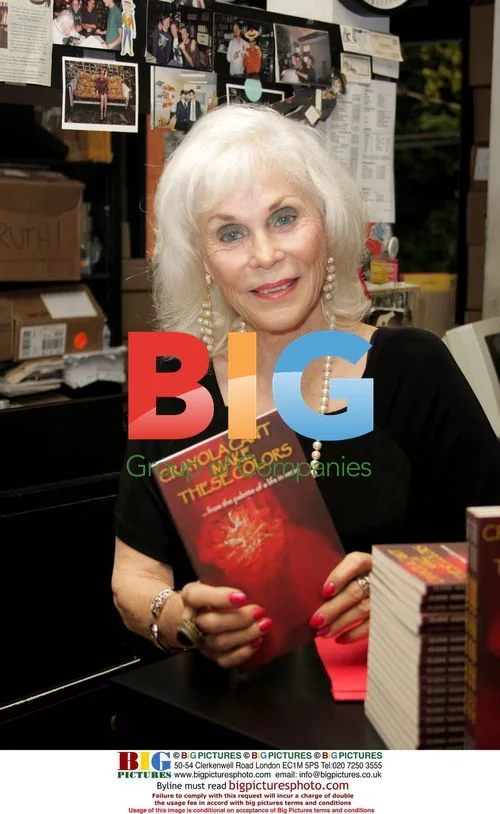 Virginia Madsen and mother Elaine Madsen at book signing