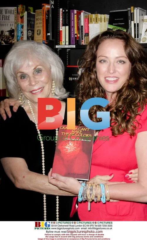 Virginia Madsen and Elaine Madsen at Book Signing