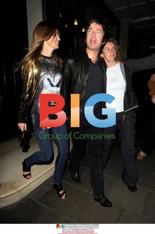 Oasis' Noel Gallagher and Sara MacDonald Depart London Hotel